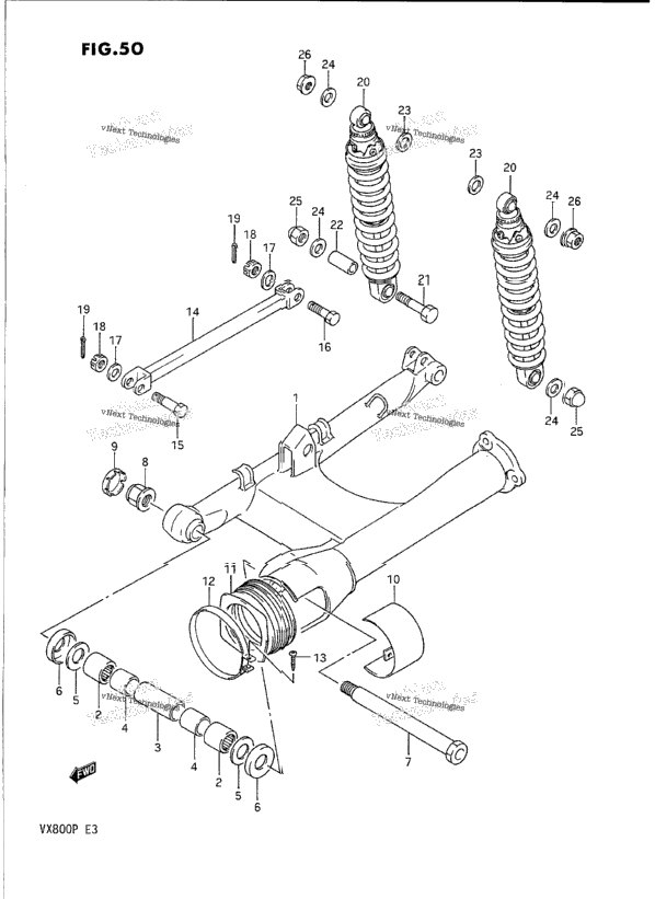 Rear Swinging Arm