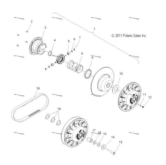 Drive Train, Clutch, Secondary All Options