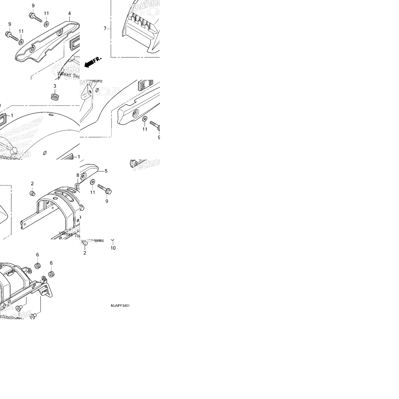 Rear Fender (2)