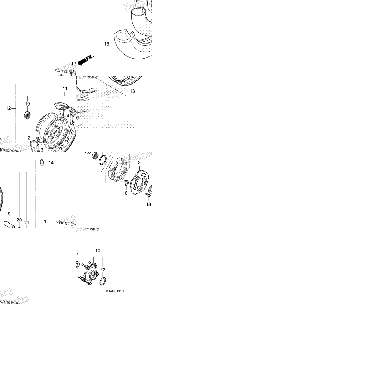 Rear Wheel (Drum Brake)
