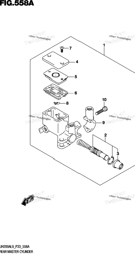 Rear Master Cylinder