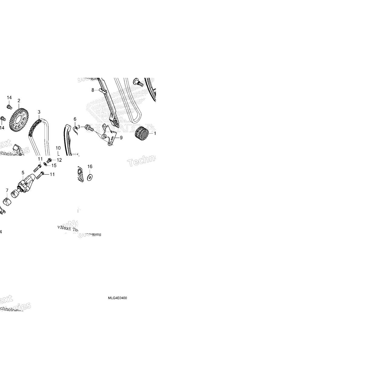 Cam Chain@Tensioner