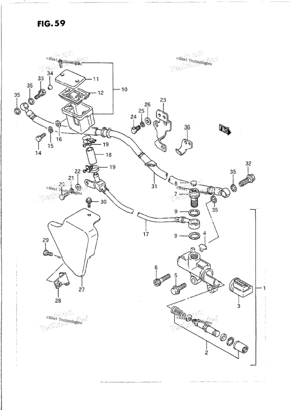 Rear Master Cylinder