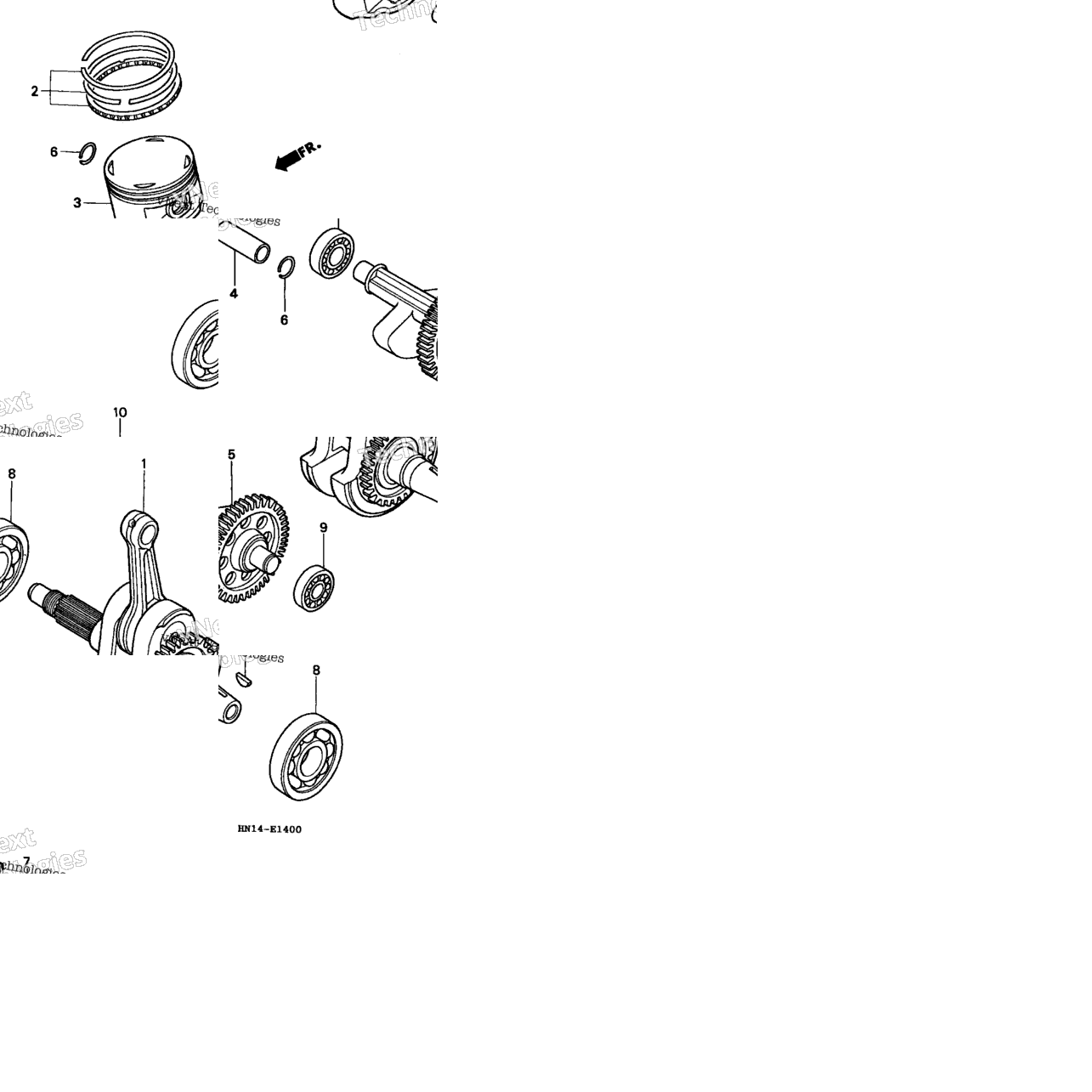 Crankshaft + Piston