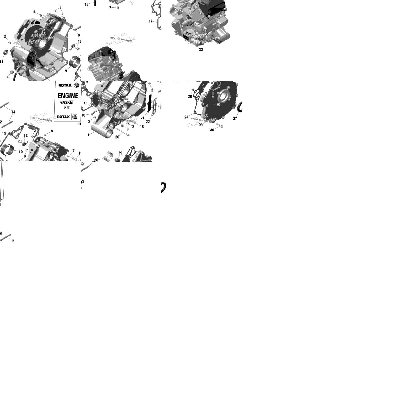 Rotax - Crankcase