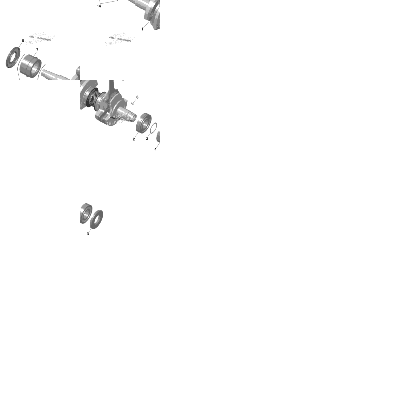Rotax - Crankshaft And Pistons