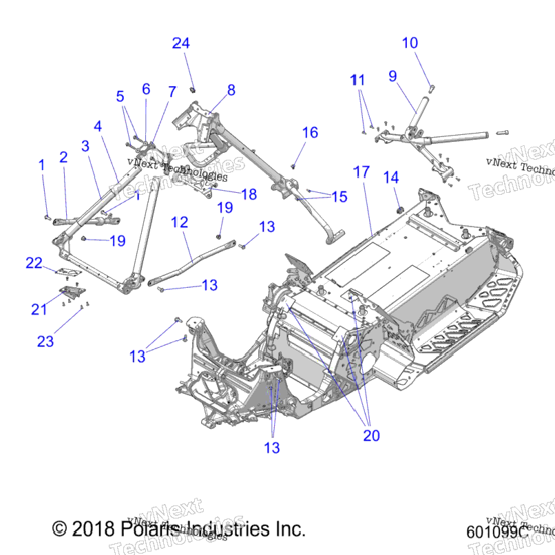 Chassis, Chassis Asm. & Over Structure All Options