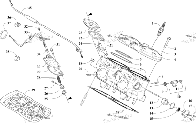 Cylinder And Head Assembly