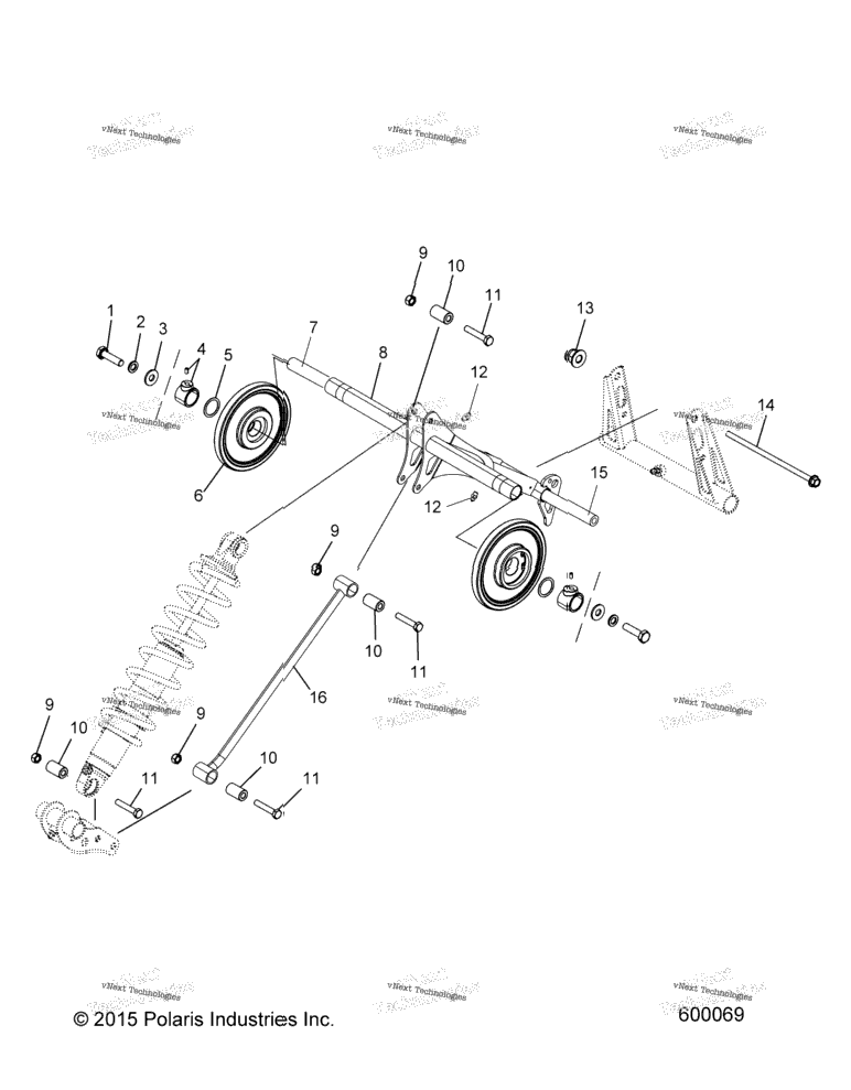 Suspension, Torque Arm, Rear S18efk8r/Efm8r All Options