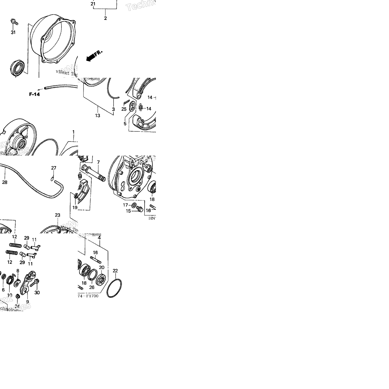 Rear Brake Panel