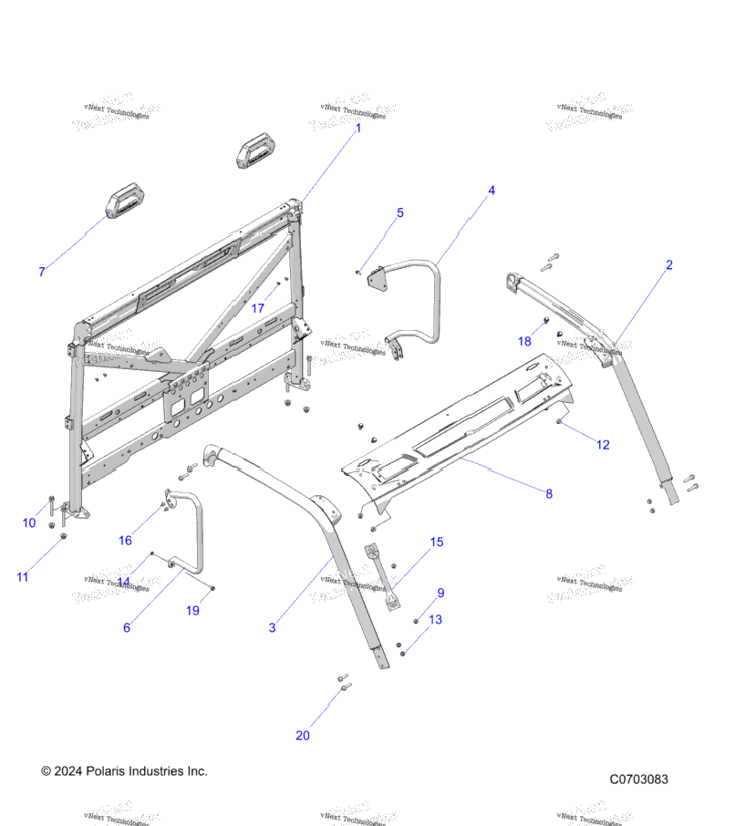 Chassis, Cab Frame
