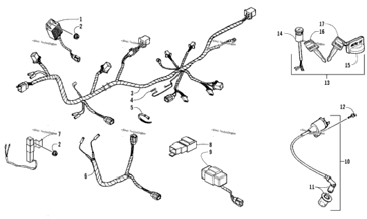 Electrical And Wiring Harness Assembly