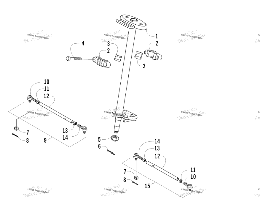 Steering Post Assembly