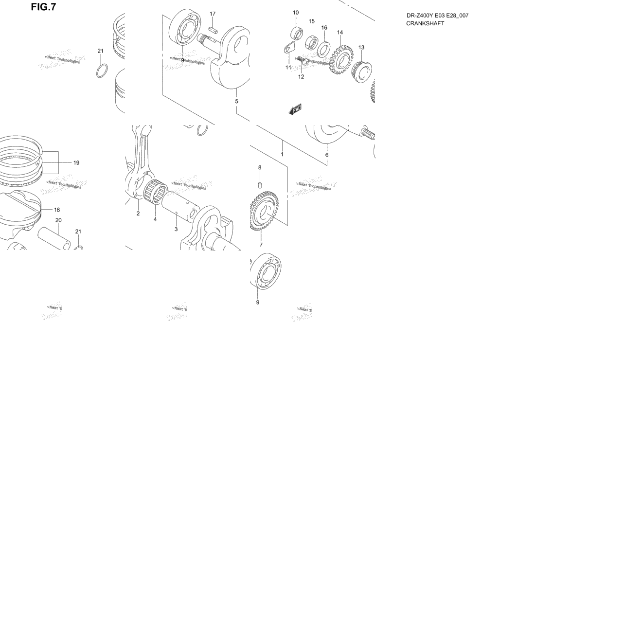 Crankshaft (Model Y)
