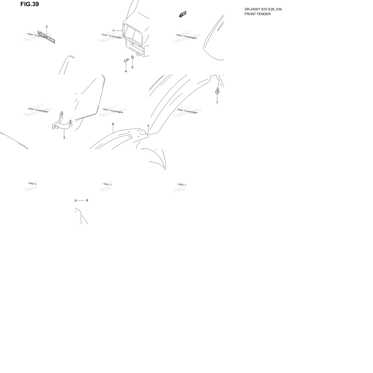 Front Fender (Model Y/K1)