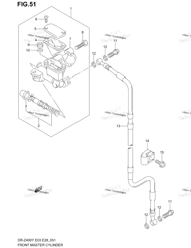 Front Master Cylinder