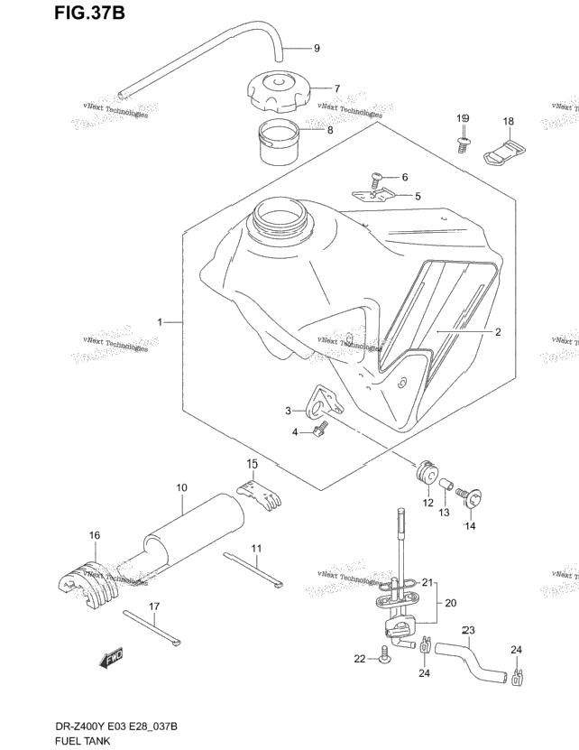 Fuel Tank (Model K2)