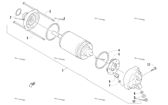 Starter Motor Assembly