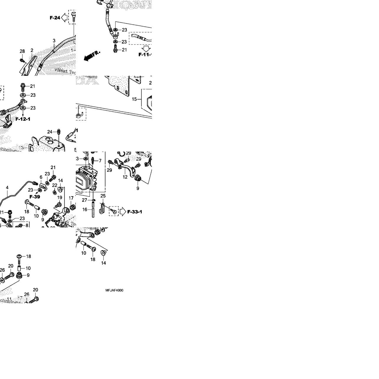 Rear Valve Unit (Cbr600ra)