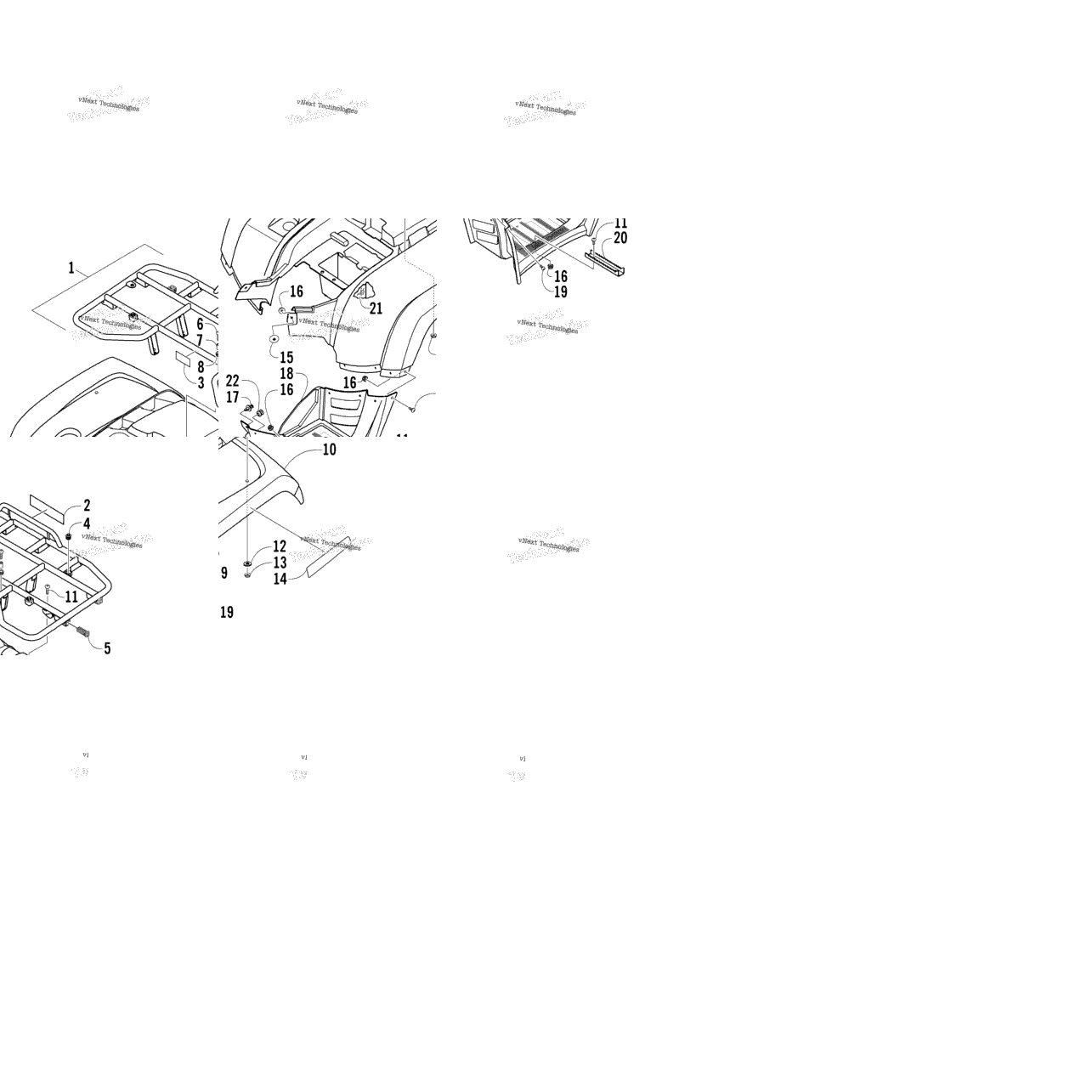 Rear Body Panel Assembly