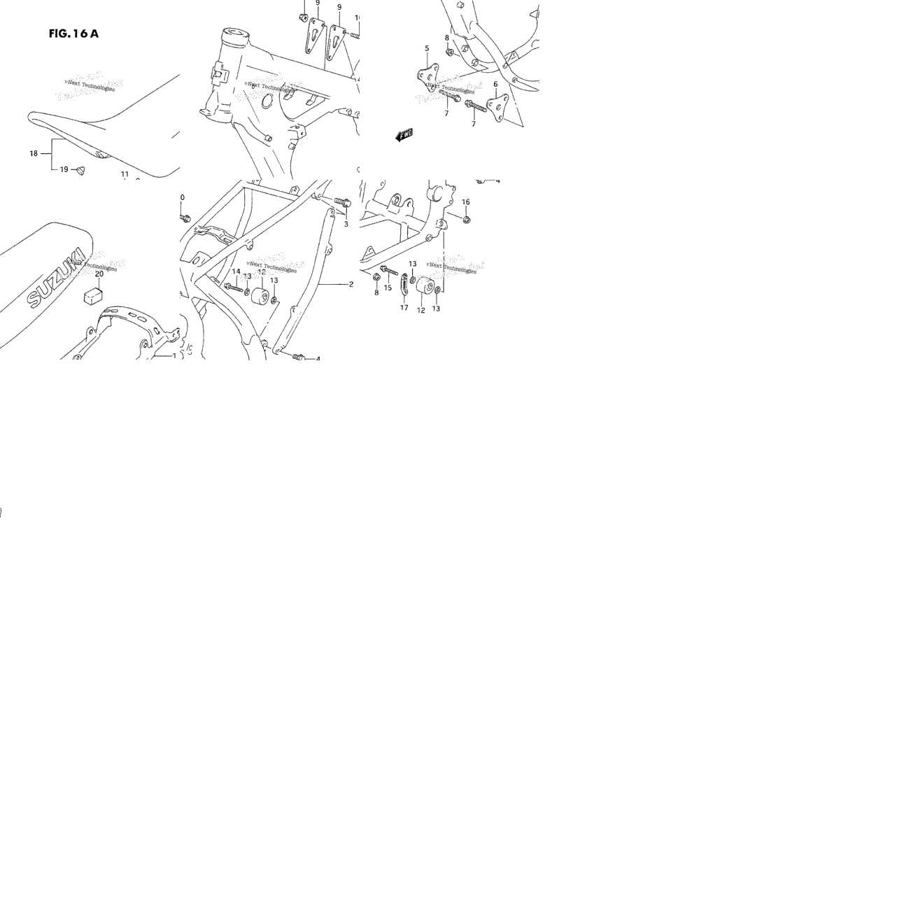 Frame - Seat (Model R/S)