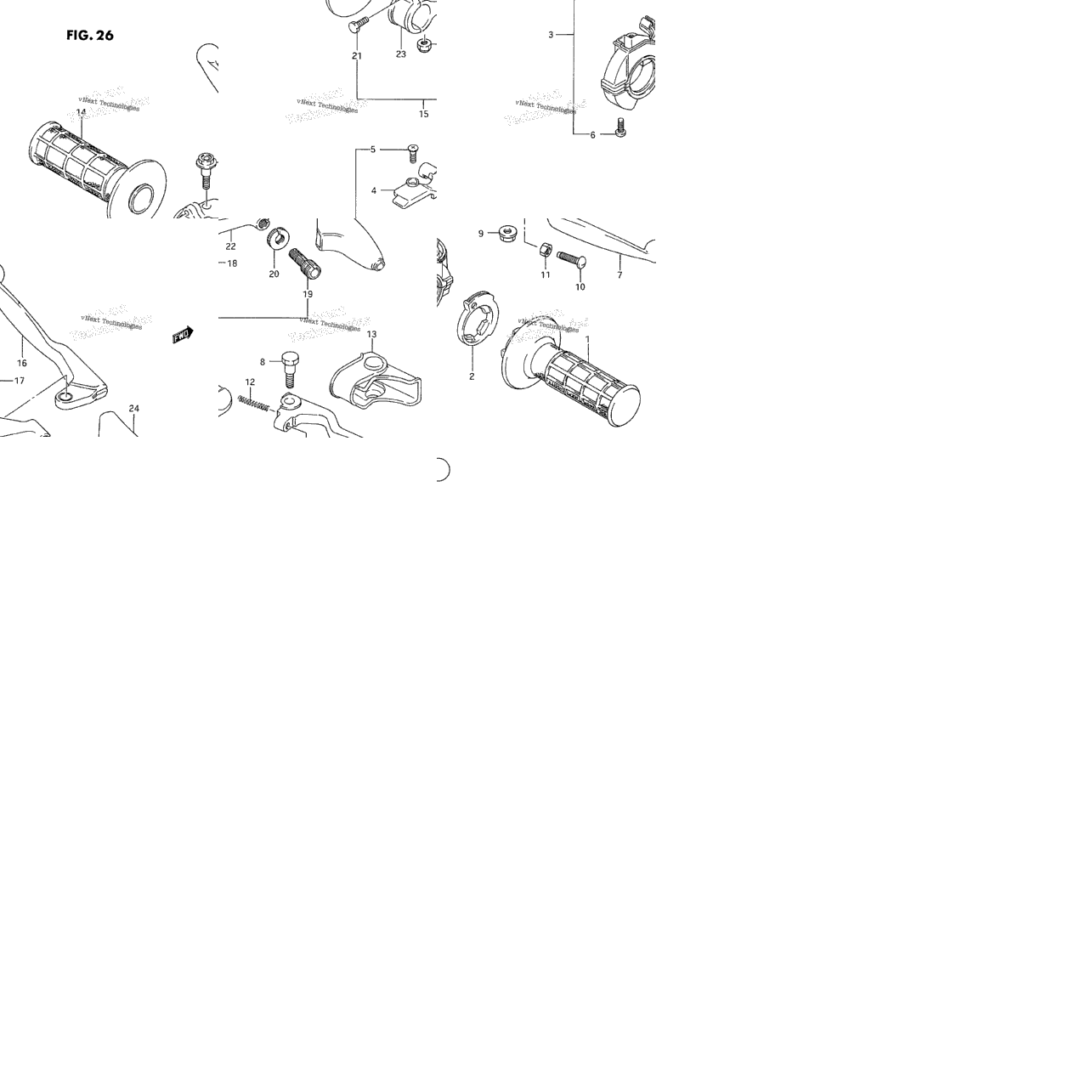 Handle Switch (Model P/R)