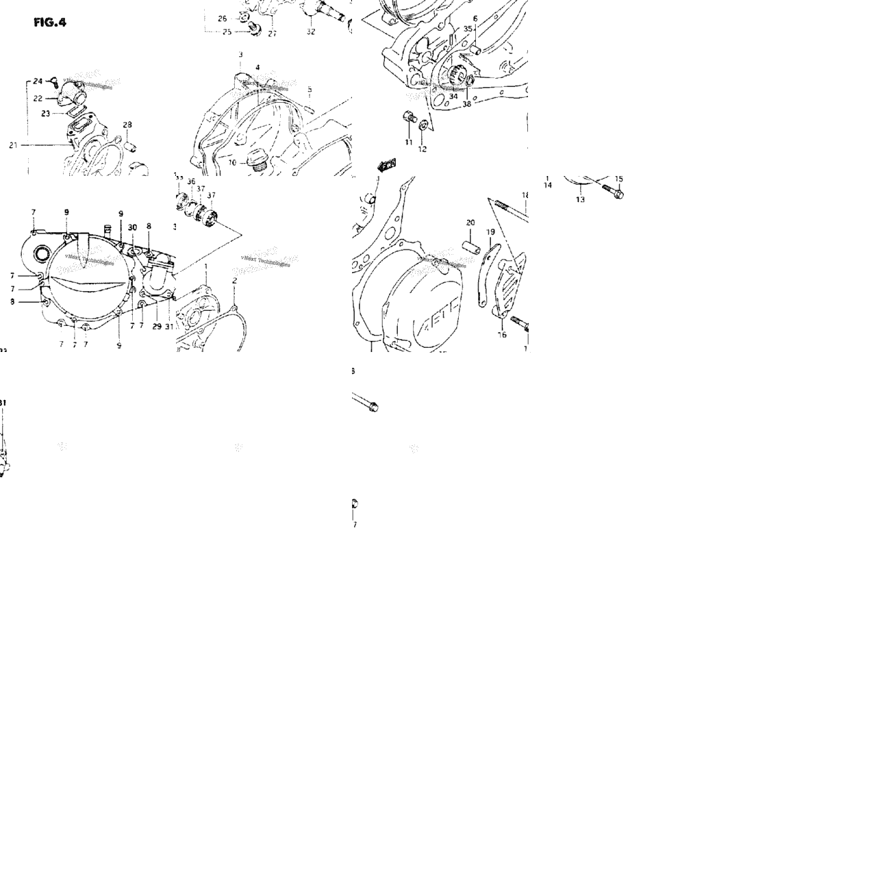 Crankcase Cover (Model P)