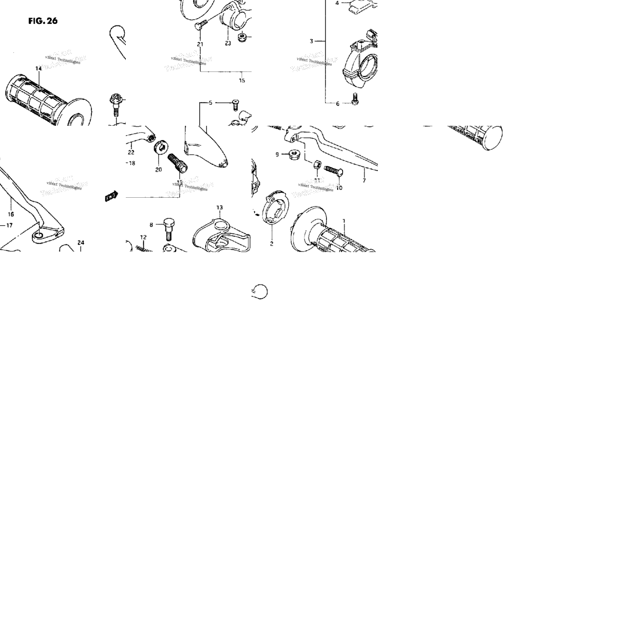 Handle Switch (Model P/R)