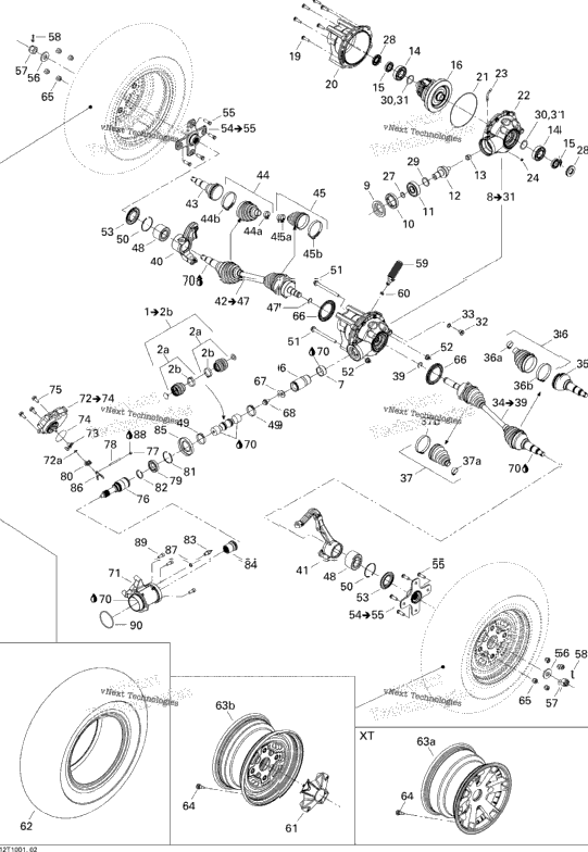 Drive System, Front