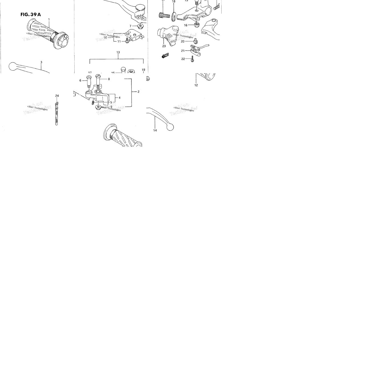 Handle Lever (Model L/M/N/P/R/S/T)