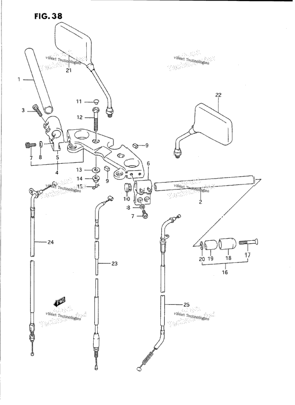 Handlebar (Model K)