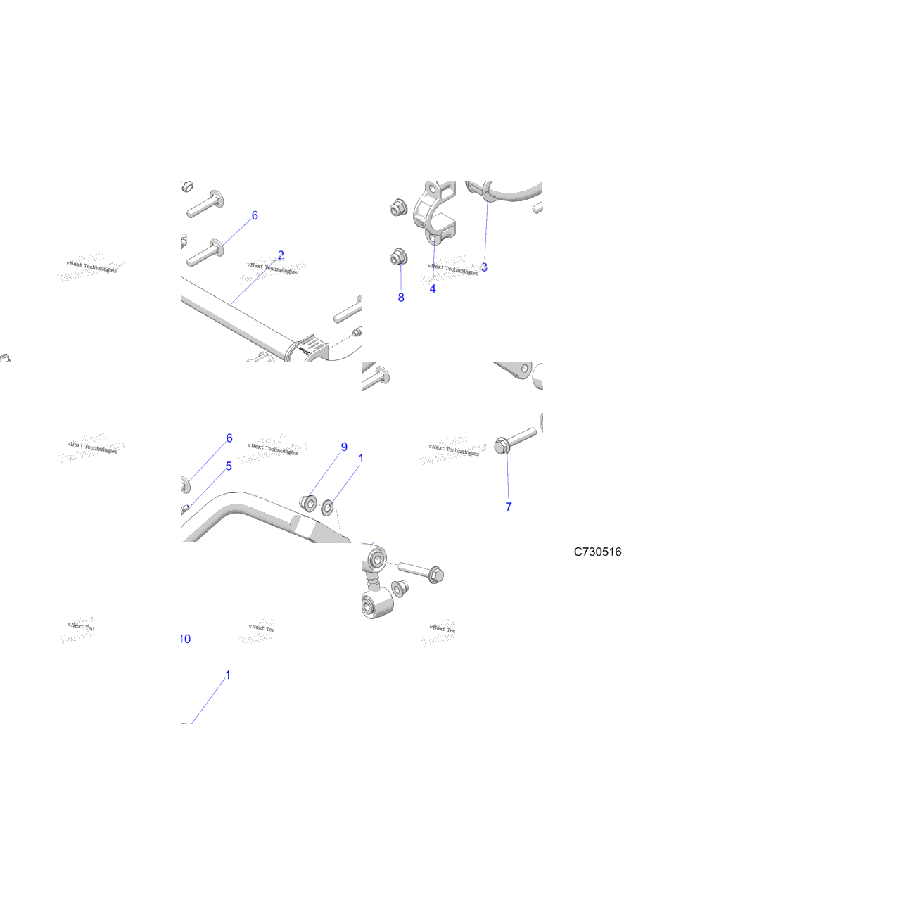 Suspension, Rear, Stabilizer Bar