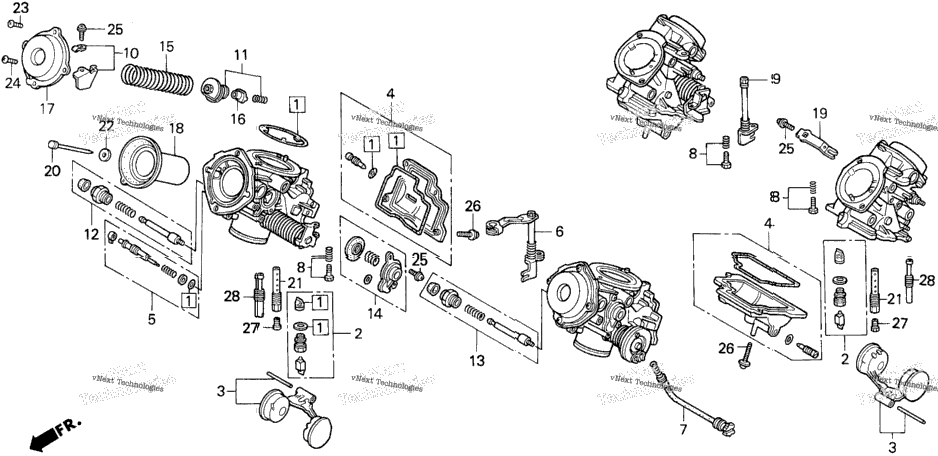 Carburetor Comp. 90-93