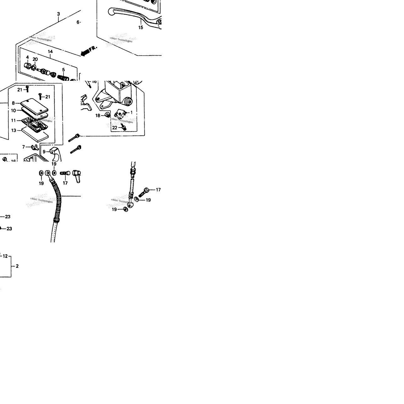 Front Brake Master Cylinder