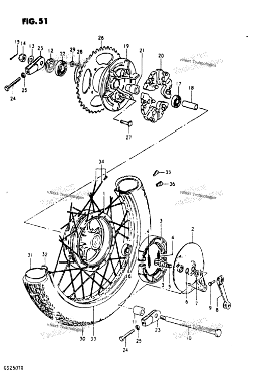 Rear Wheel