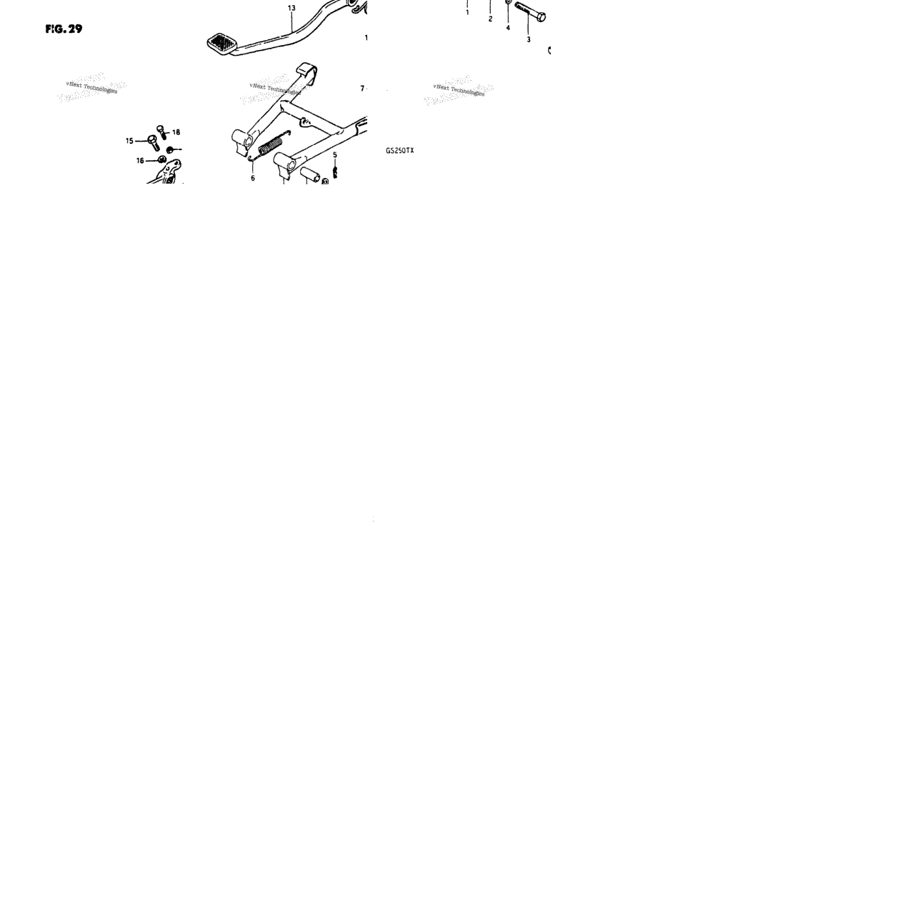 Stand - Rear Brake