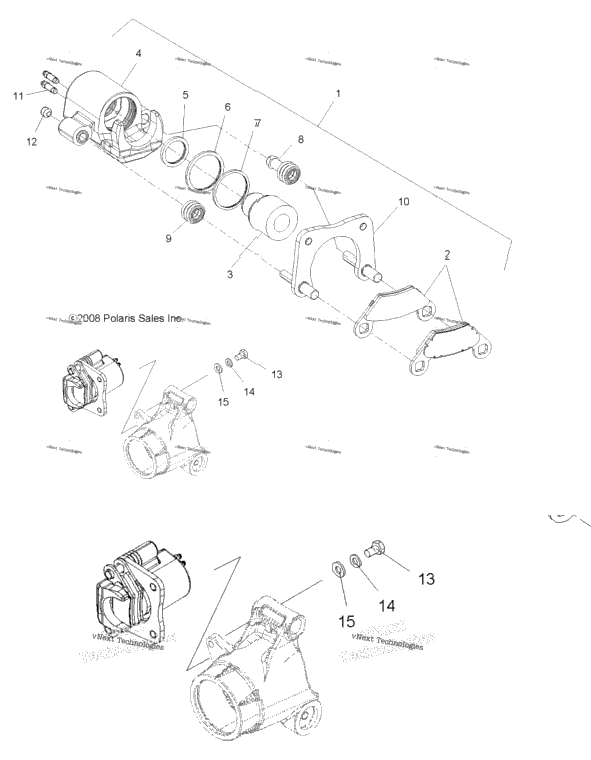 Brakes, Rear Caliper