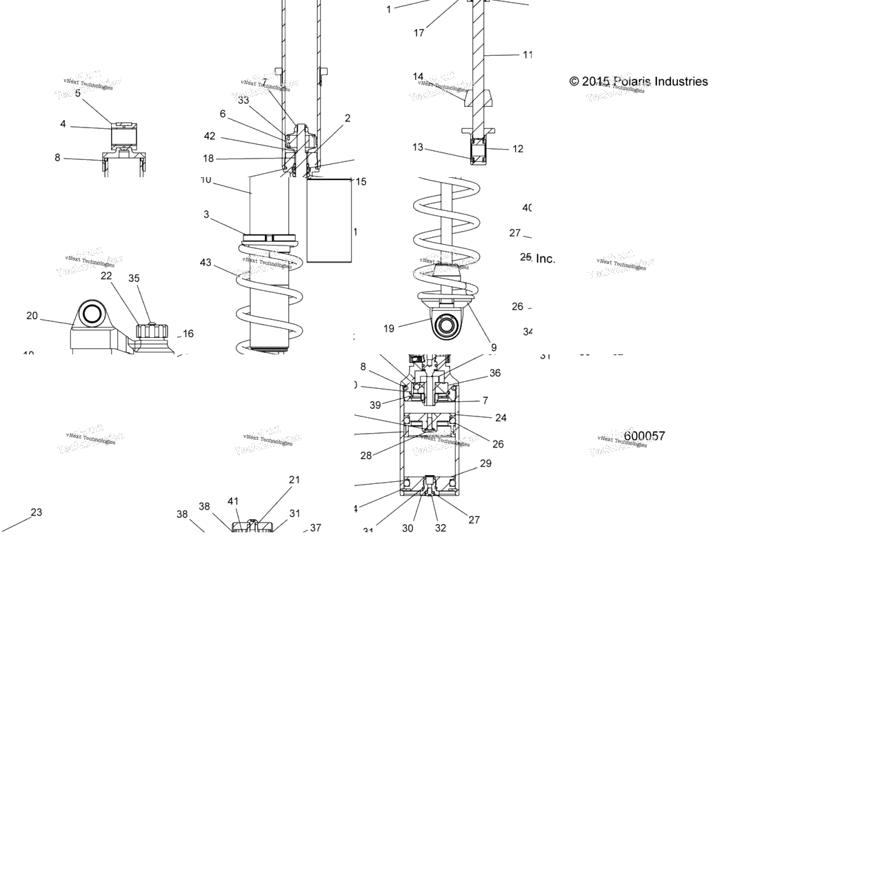 Suspension, Shock, Ifs W/Reservoir All Options