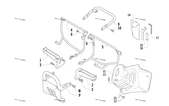 Footrest Assembly