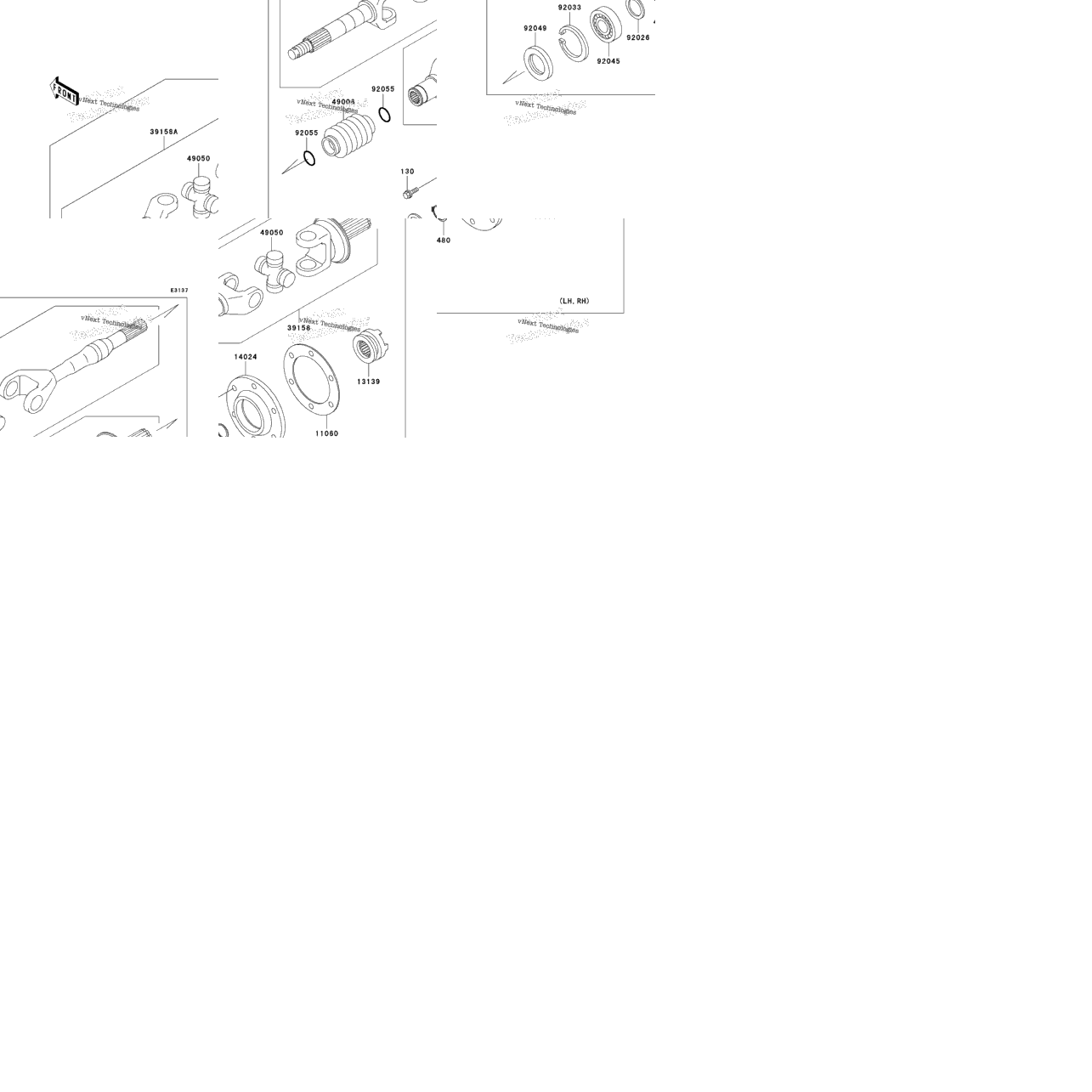 Drive Shaft-Rear
