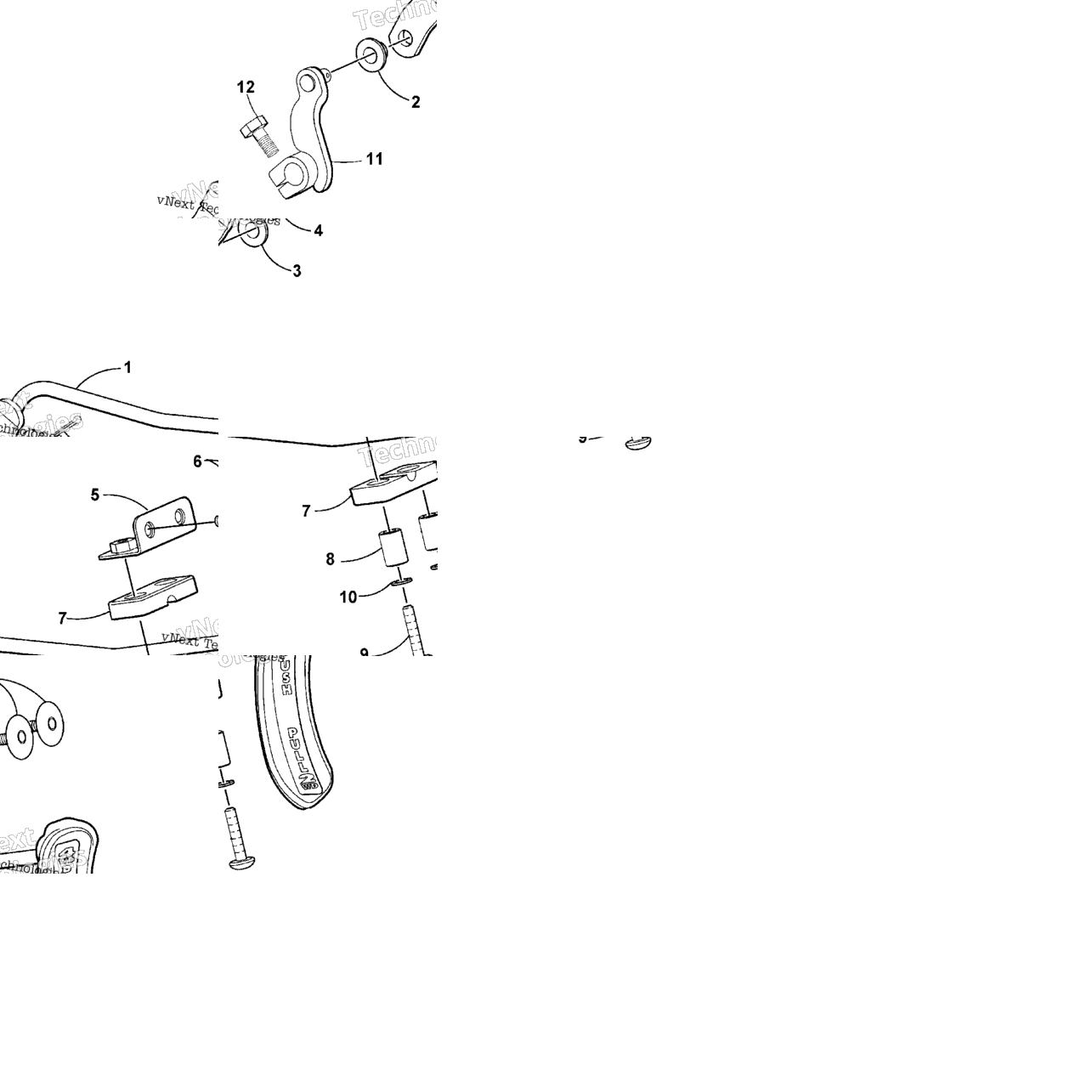 Front Shift Linkage Assembly