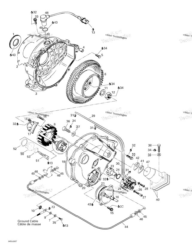 Magneto, Oil Pump