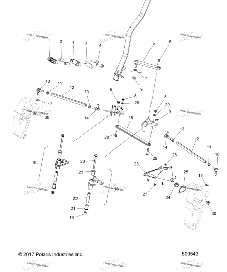 Steering, Lower