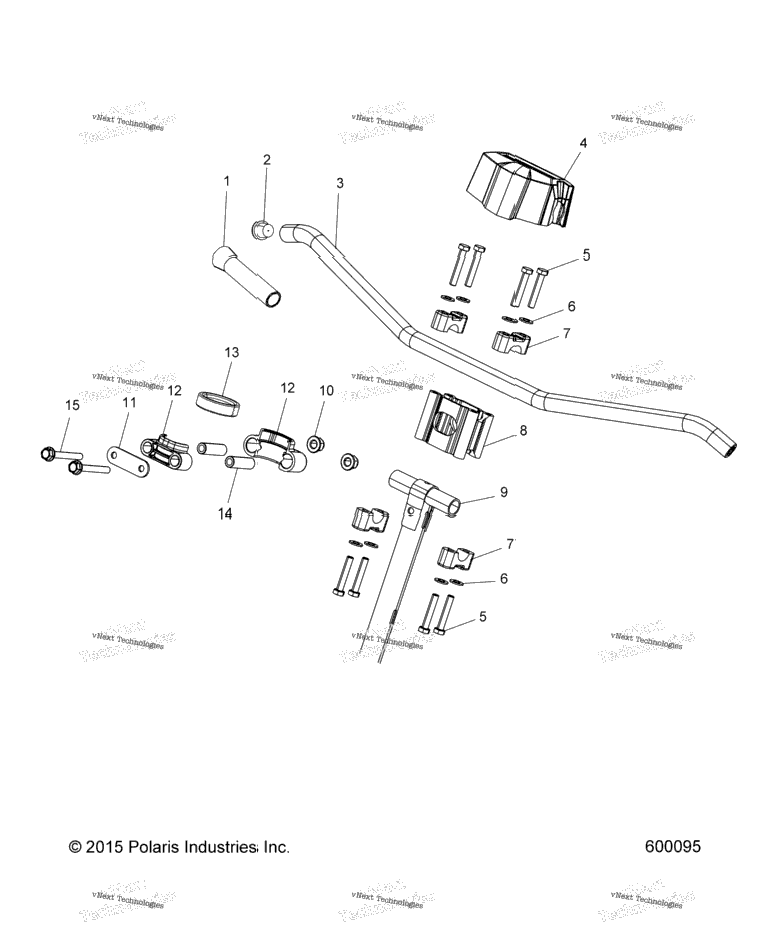 Steering, Upper & Handlebar Asm