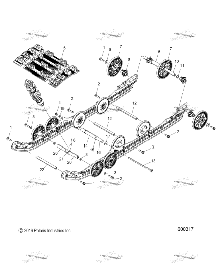 Suspension, Rear & Track