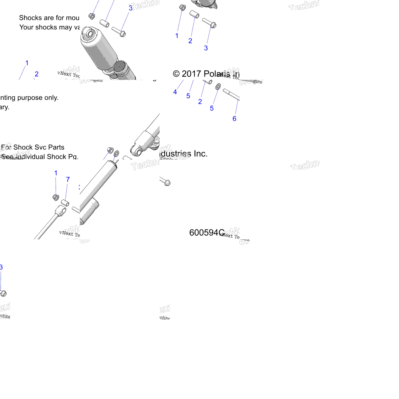 Suspension, Rear Shocks Mntg. S21fjb8/Fje8/Fj8 All Options