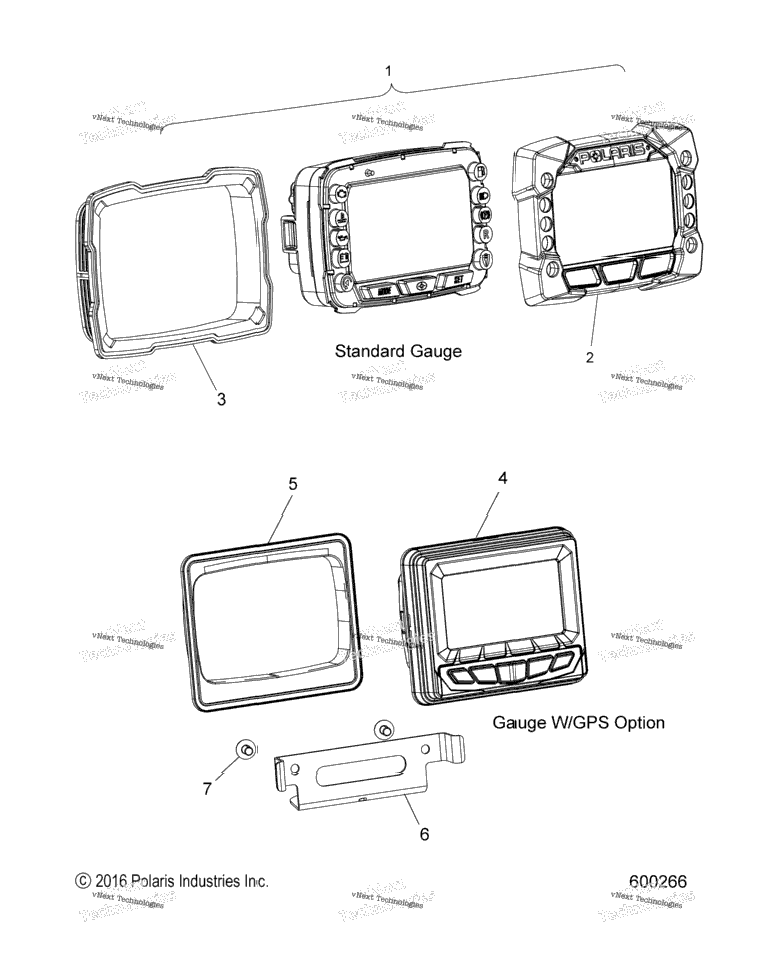 Electrical, Multi Function Gauge All Options