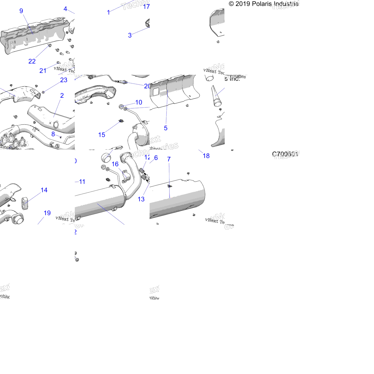 Engine, Exhaust System