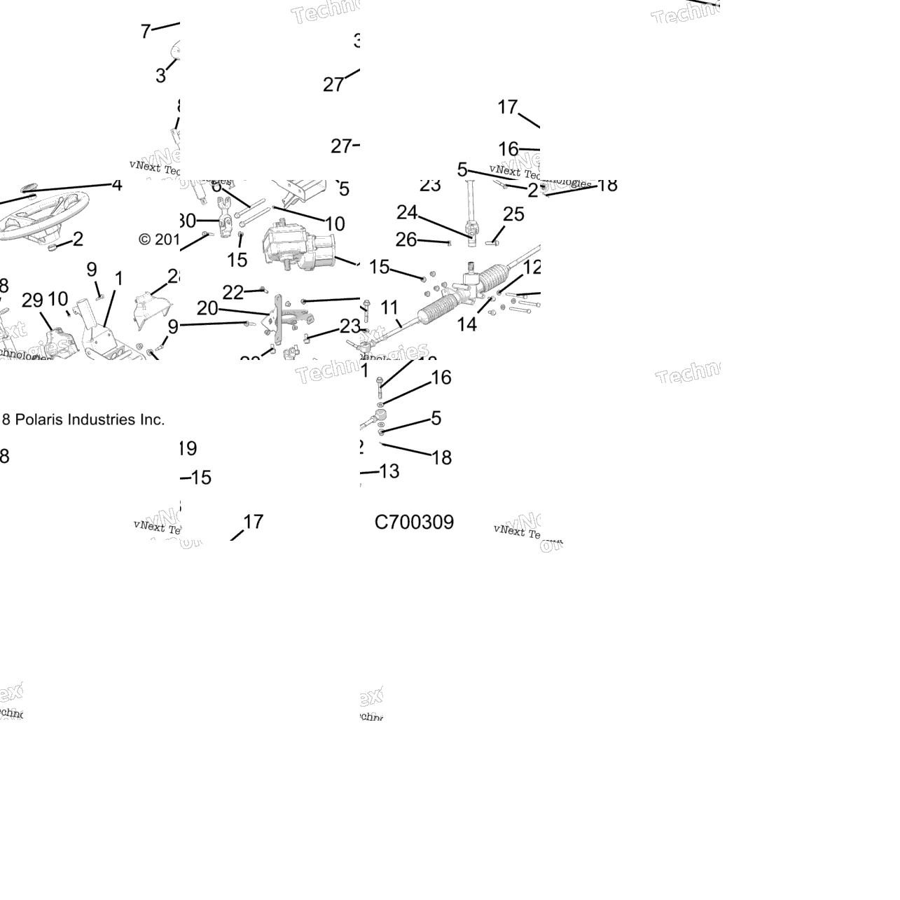 Steering, Steering Asm