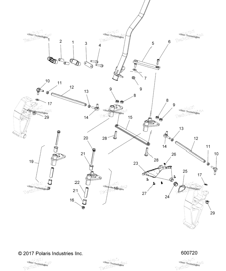 Steering, Lower